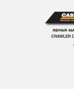 CASE 1850K Tier 3 Crawler Dozer Bulldozer Service Repair Manual
