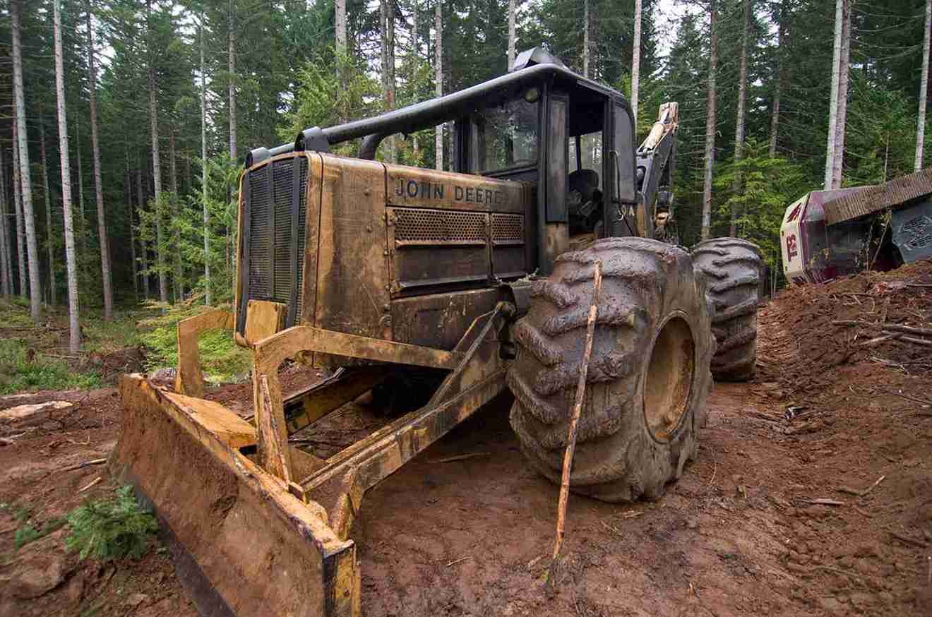 JD740-A Grapple Skidder Service Repair Shop Manual