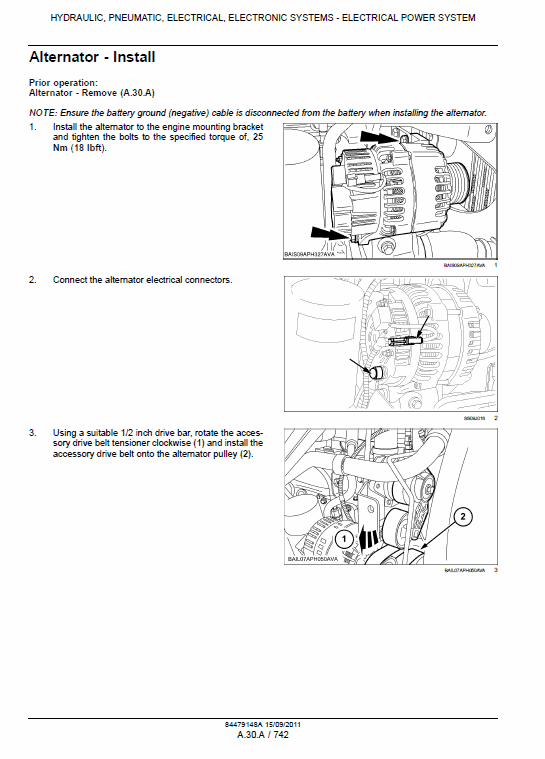 New Holland T7.170, T7.185 T7.210 Service Repair Manual