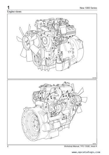 Perkins New 1000 Series Diesel Engine Workshop Service Repair Manual
