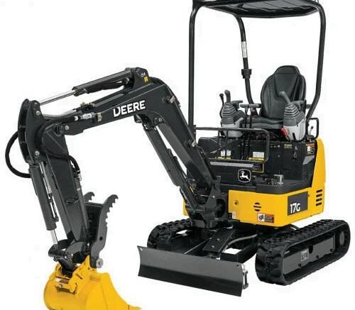 John Deere 17D Excavator Repair Service Manual