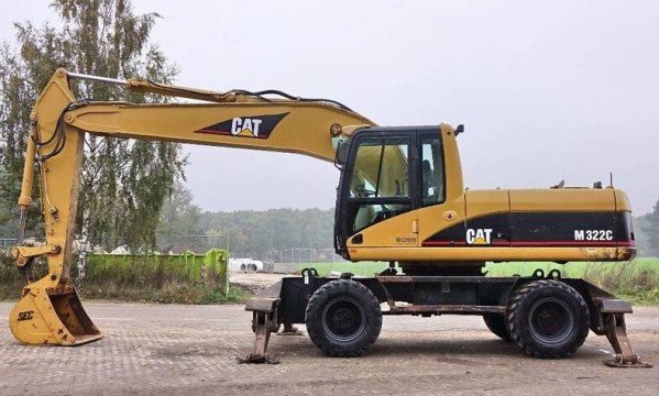 Caterpillar cat m322 c wheeled excavator (prefix bdk) service manual