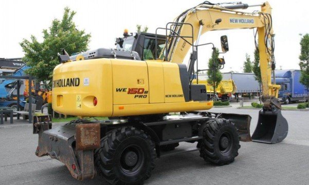 New Holland WE150B Wheeled Excavator Service Repair Manual