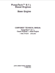 John Deere PowerTech 8.1L Diesel Engines Technical Manual (CTM86)