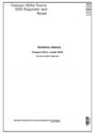 John Deere 3203 Compact Utility Tractor Diagnostic and Repair Technical Manual