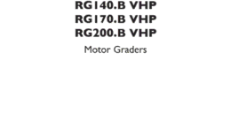 New Holland Rg140.B Motor Grader Service Repair Manual