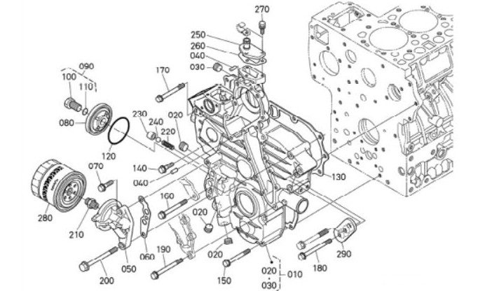 John Deere 410J Backhoe Loader Parts Catalogue Manual