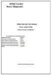 John Deere 1050J Crawler Dozer Diagnostic and Test Service Manual – TM10113