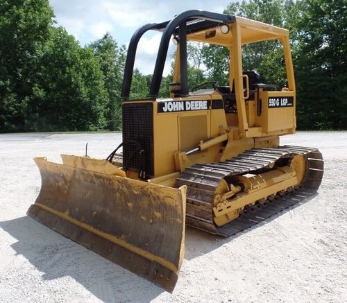 TM10722 John Deere 450J 550J 650J dozer Repair Service Manual