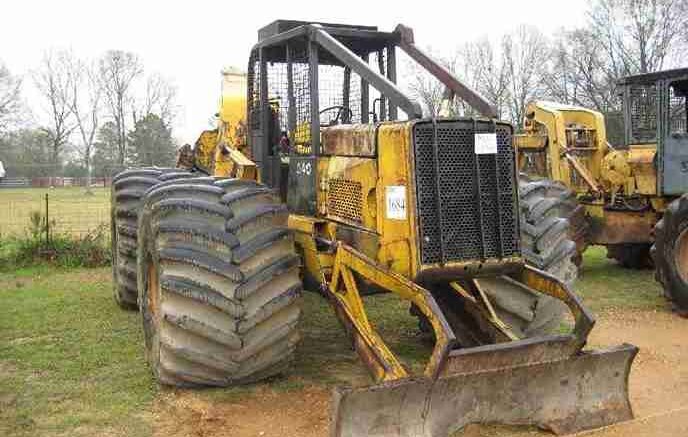 John Deere 640 Skidders Grapple Skidders Technical Manual TM1124